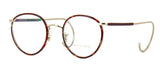 Savile Row 18kt Beaufort Gold and Chestnut - As Seen On Harrison Ford Glasses