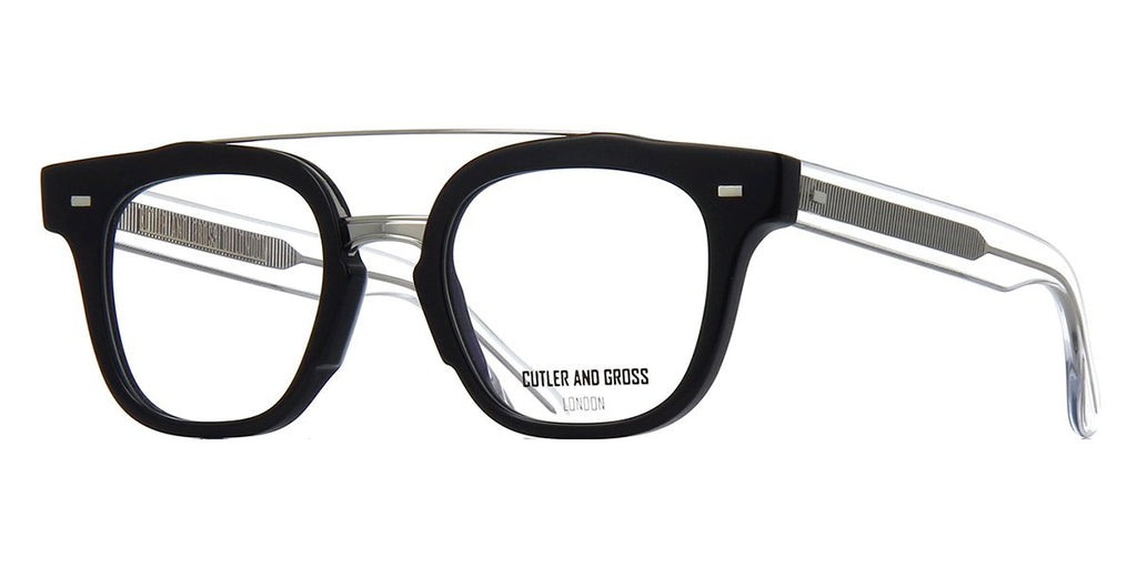 Cutler and Gross 1297 10 Black and Crystal