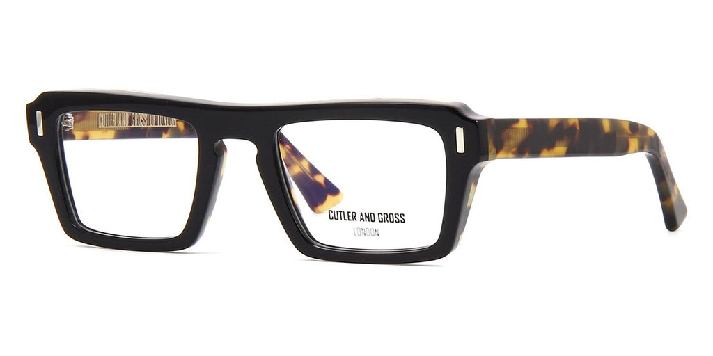 Cutler and Gross 1318 03 Black on Camouflage