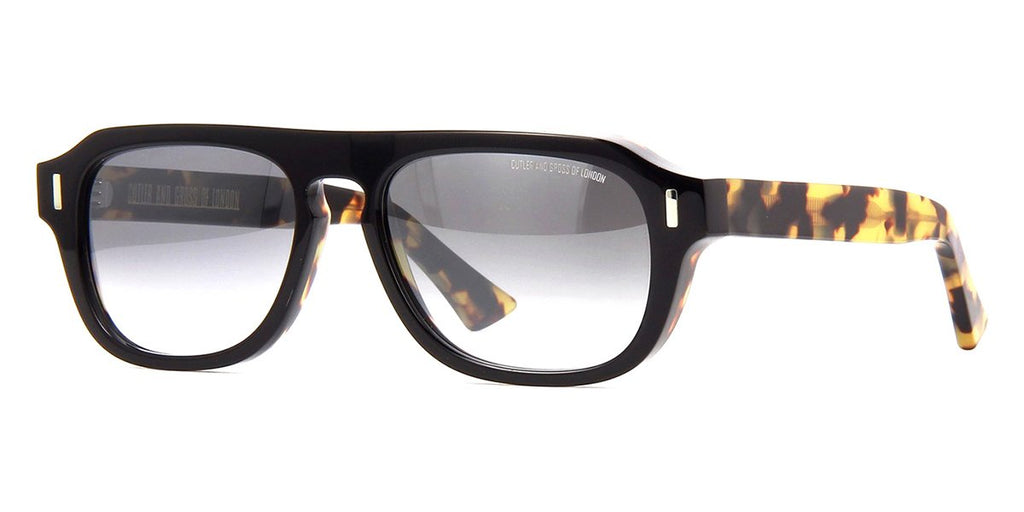 Cutler and Gross 1319 06 Black on Camouflage