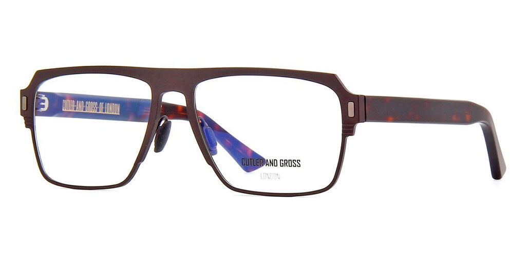 Cutler and Gross 1364 02 Matte Brown Titanium