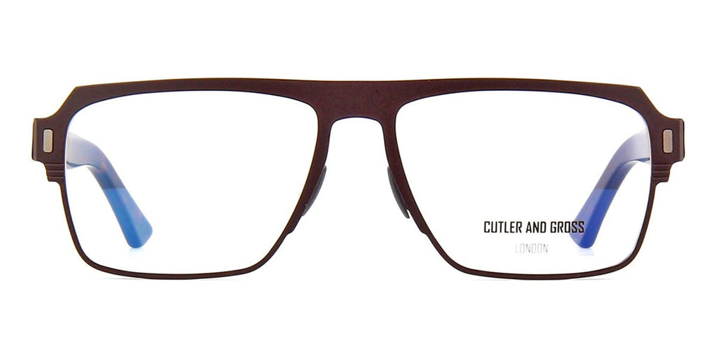 Cutler and Gross 1364 02 Matte Brown Titanium