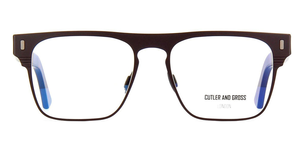 Cutler and Gross 1366 02 Matte Brown on Dark Turtle