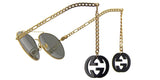 Gucci GG0725S 001 Detachable Jewellery Charms