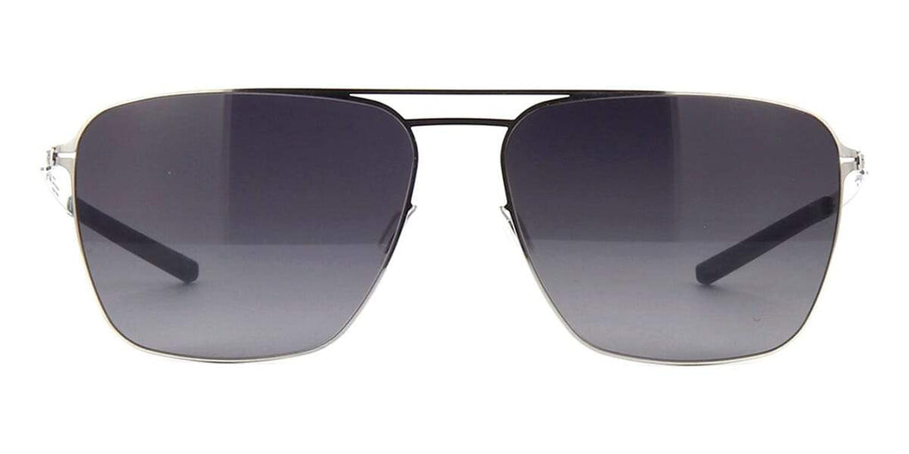 ic! berlin Bayamo Chrome and Grey Sunglasses