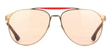 ic! berlin Daiying L. Rose Lava and Rose Gold with Warm Grey Sunglasses