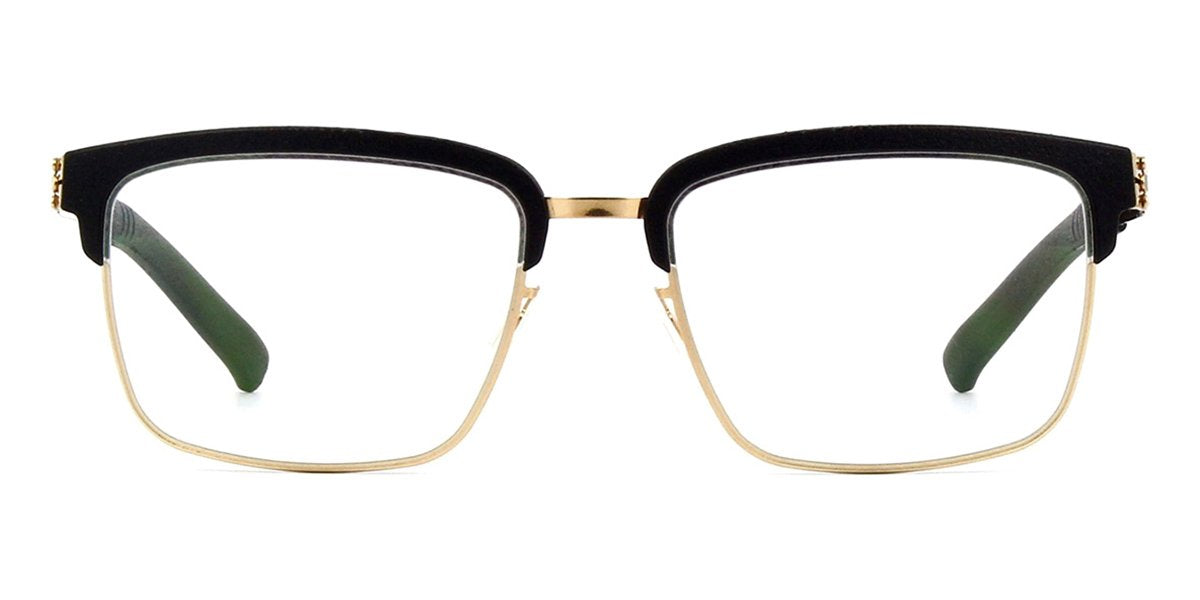 ic! berlin Special Edition Downtown Rose Gold and Black Glasses