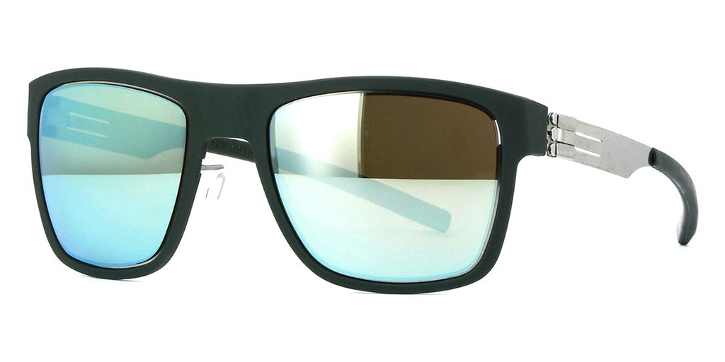 ic berlin kingpin dark green chrome and silver mirror