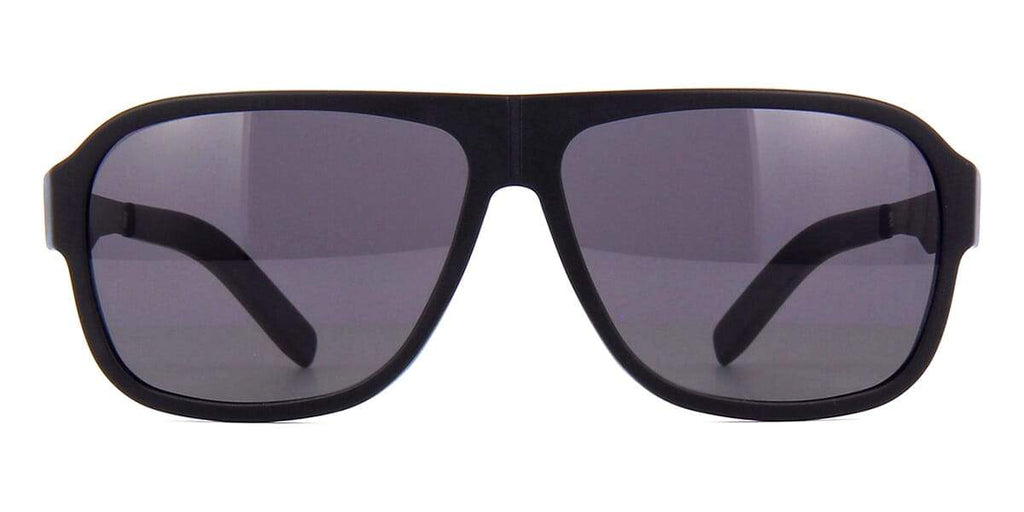 ic! berlin Power Law Matte Midnight Blue and Matte Black Sunglasses