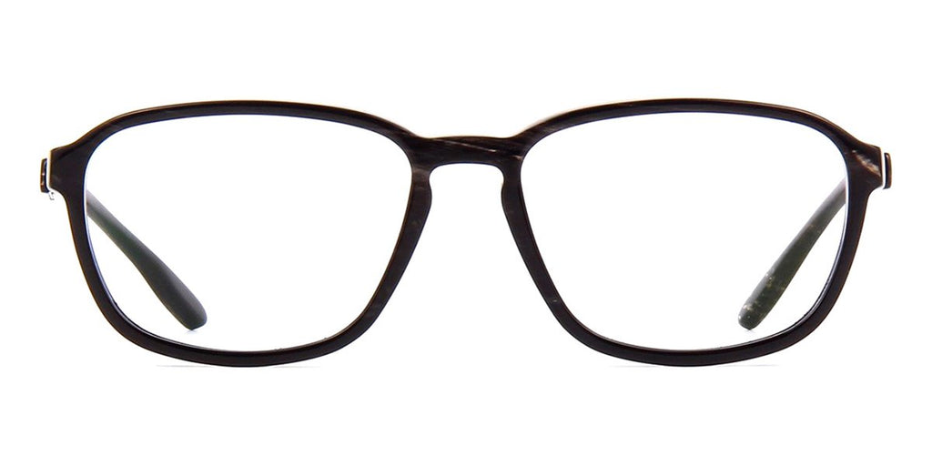 ic berlin saale mottled black real buffalo horn