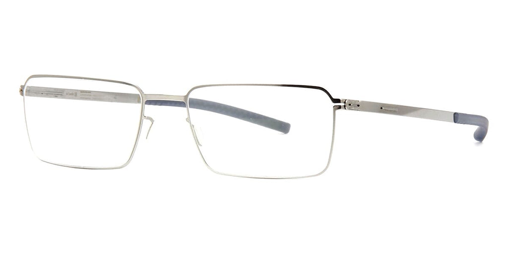 ic! berlin Silk Arcus Chrome and Grey Glasses