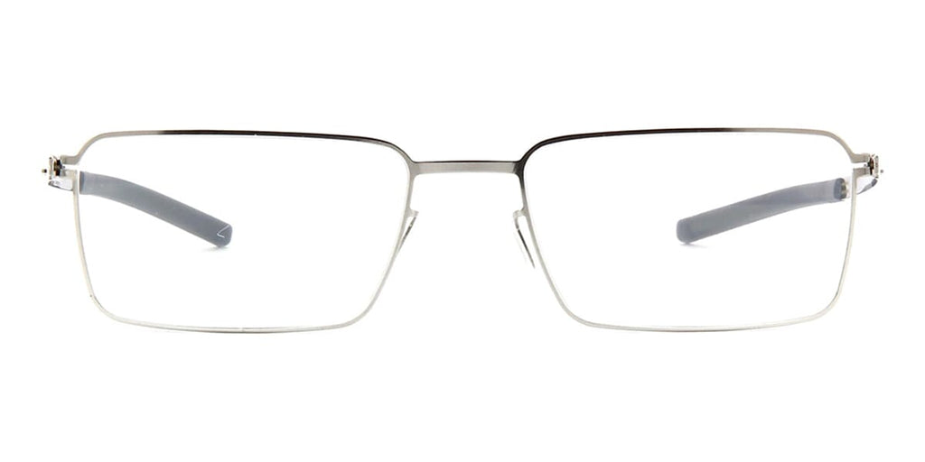 ic! berlin Silk Arcus Chrome and Grey Glasses