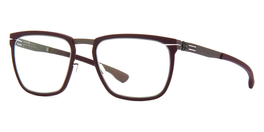 ic berlin the everyman graphite and burgundy
