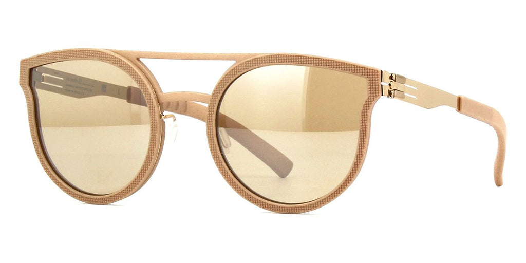 ic berlin utopia matrix rose gold and powdered beige with cinnamon mirror