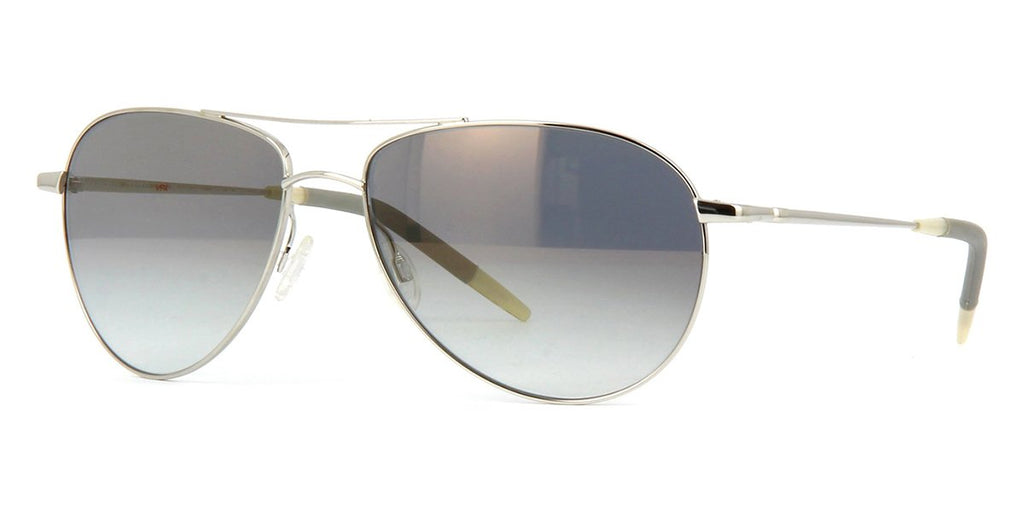 oliver peoples benedict ov1002s 5036r4 silverphotochromic grey gradient