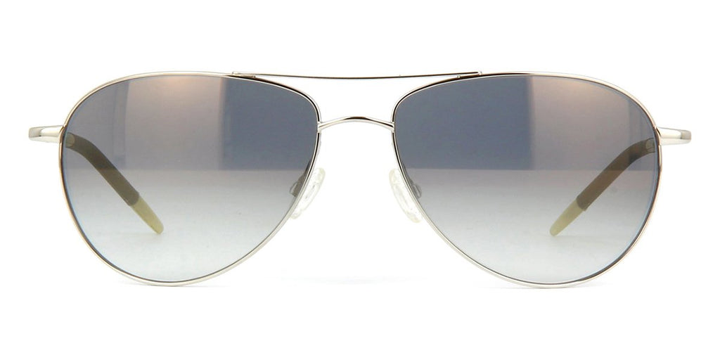 oliver peoples benedict ov1002s 5036r4 silverphotochromic grey gradient