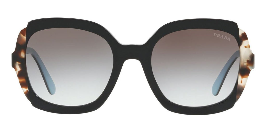 prada pr 16us khr0a7 black azure and spotted brown