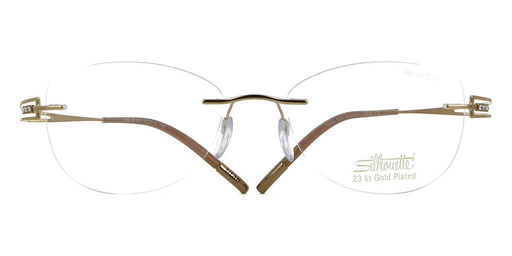 silhouette light attraction 4469 20 6051 23kt gold plated