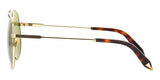 victoria beckham jet set aviator vbs147 c02 green and blonde gold