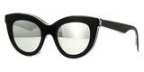 victoria beckham layered cat vbs103 c10 black on crystal
