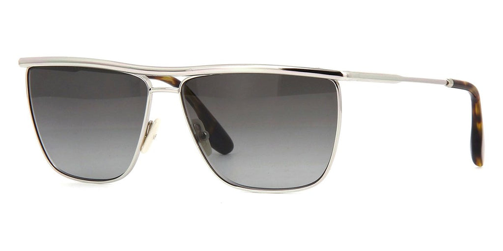 victoria beckham metal rectangle high brow vbs153 c02